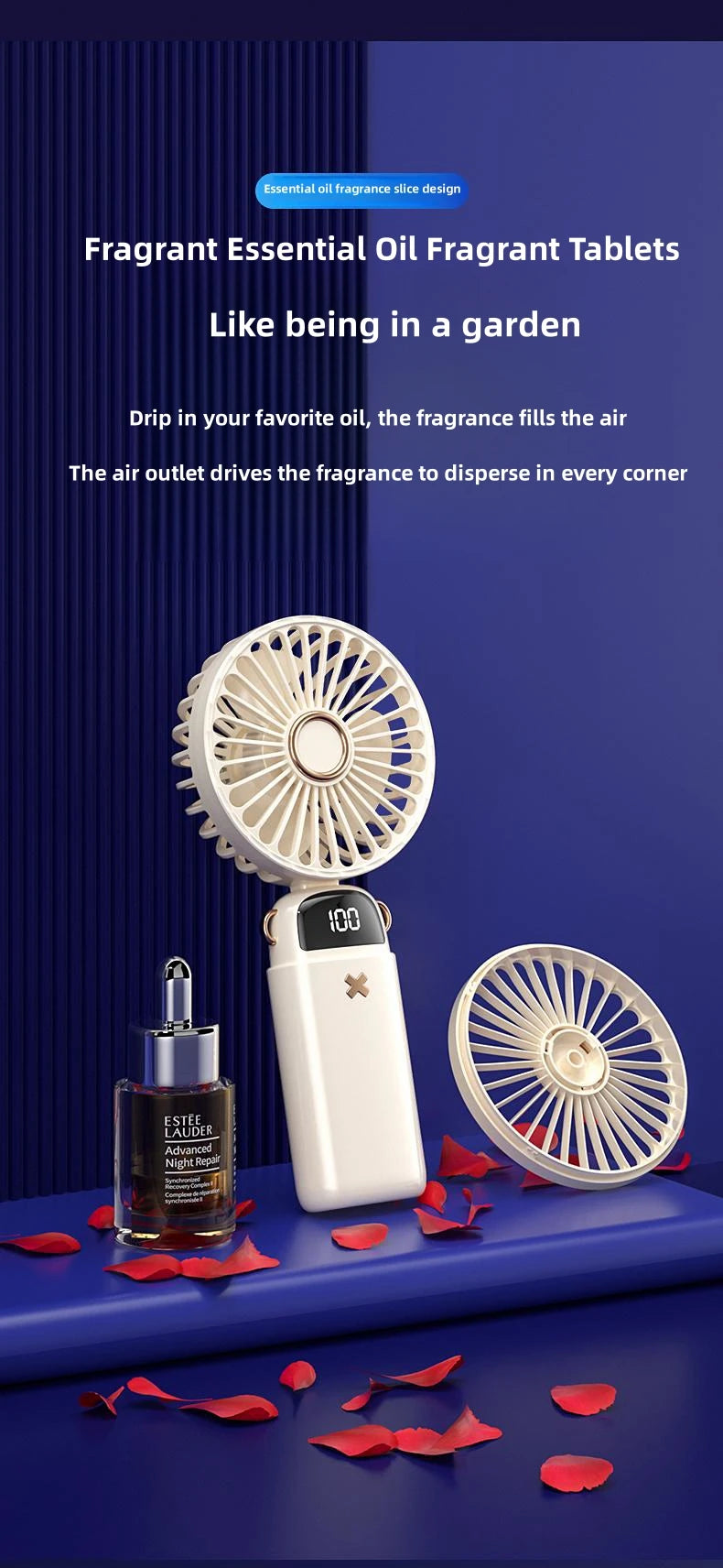 Mini Handheld Small Fan Portable Portable Silent Office Desk Student On Dormitory Charging Outdoor Hand Holding Fan Small