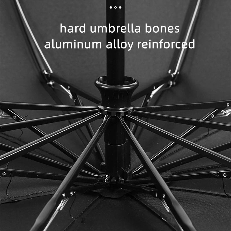 Fully Automatic UV Umbrella With LED Flashlight Reflective Stripe Reverse Umbrellafor Dodge Ram 1500 2500 3500 accessories