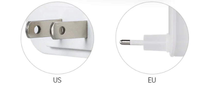 LED Night Lights EU/US Plug 2-color Dimmering Lamp Eye Protection Baby Nursing Sleep Light Reading Living Room Night Lamp