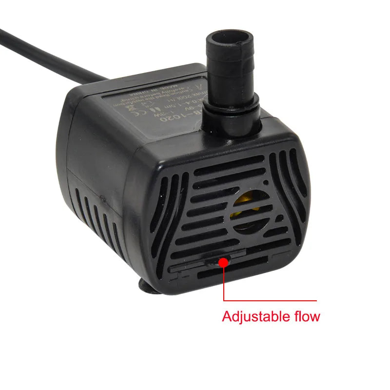 USB Water pumps mini DIY aquarium filter  Low Noise Brushless Motor Pump aquarium accessories Submersible Water cycle for pet