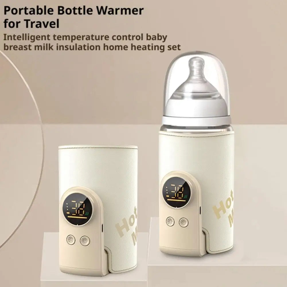 Baby Milk Warmer Baby Nursing Bottle Heater, Portable USB Bottle Warmer for Car, Outdoor Travel Accessories Outdoor Portable
