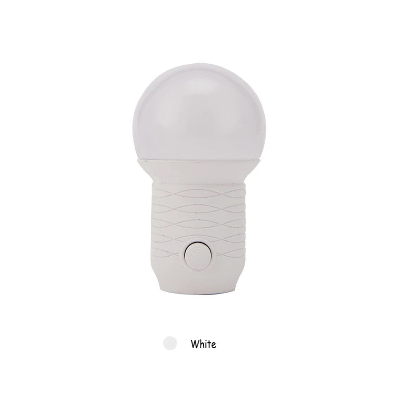 LED Night Lights EU/US Plug 2-color Dimmering Lamp Eye Protection Baby Nursing Sleep Light Reading Living Room Night Lamp